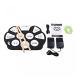 ŻҤ Konix Silicon Flexible 9 Pad Roll up Drum Kit with Sustain Pedals