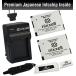  Combo Kit Nixxell Battery (2pack) and charger for Canon NB-11L11LH,CB-2LF CB-2LD and Canon PowerShot A2300 IS, A2400 IS, A2500, A2600, A3400
