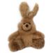 ĻѤ Baby Alpaca Fur Sitting Floppy Eared Bunny - Hand Made 9 Inch Honey