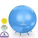ĻѤ Baby Bump Birth Ball with Base Legs - StabilityBalanceStand - Anti-burst - Pump - Exercise during Pregnancy - Prenatal Fitness -