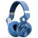 ֥롼ȥإåɥۥ HOT Eagle Bluedio T2 Turbine Bluetooth Wireless Stereo Over-the-ear Headphone (Blue)