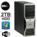 PC ѥ Windows 7 Pro 32-Bit Workstation Computer- DELL Precision T3400 - New 2TB HDD - Xeon Quad Core 2.33Ghz - 8GB of Memory - FREE external