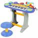 ŻҤ Best Choice Products Musical Kids Electronic Keyboard 37 Key Piano W Microphone, Synthesizer, Stool, Records and Playbacks Music Blue by