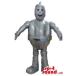 ܥå Grey silver robot advertising SpotSound Mascot US costume fancy dress