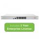 ルータ Cisco Meraki MX84 Security Appliance Bundle, 500Mbps FW, 10xGbE & 2xGbE SFP Ports with 3 Years Enterprise License