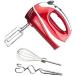 ߥ 250w Hand Mixer Whisk with Chrome Beater, Dough Hook