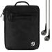 2 in 1 PC VanGoddy Hydei 8-inch Tablet Sleeve for Lenovo Yoga Tab 3 8 with Black Headphones (Black)