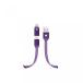 2 in 1 PC Lifeworks 2-in-1 Micro USB 2.0 & Apple MFi Certified Lightning - Purple - 5'