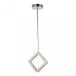 電子ファン Artcraft Lighting Artcraft AC7961 Park Plaza 1-Light Brushed Nickel Chandelier, Chrome & Silver 1, Chrome and Silver