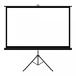 ۡॷ 100 Inch 16:9 Movie Screen FastFox Outdoor Portable Home Cinema Projector Screens with Tripod Stand PVC Fabric Matte White