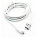 2 in 1 PC 10ft Long Premium White USB Cable Charging Power Data Wire for Samsung Galaxy Tab E NOOK 9.6 - Galaxy Tab S2 NOOK 8.0 - Galaxy Tab 4 NOOK