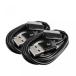 2 in 1 PC FYL 2 X USB Data Charger Cable Samsung Galaxy Tab 7 10.1 SCH-i905 SGH-T859 GT-P1010
