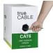 ゲーミングPC Cat6 Plenum (CMP), 1000ft, Solid Bare Copper Bulk Ethernet Cable, 550MHz, ETL Listed, 23AWG 4 Pair, Unshielded Twisted Pair (UTP),