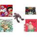 ĻѤ Children's Gift Bundle - Ages 3-5 [5 Piece] - Dora the Explorer: ABC Game - Monster Wheels Friction Powered Toy - Ty Beanie Babies -