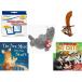 ĻѤ Children's Gift Bundle - Ages 3-5 [5 Piece] - Mead Flashcards Subtraction Grades K-3 - CandyRific Disney Light-up Jake Sword w Candy