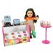 ŻҤ Doll Ice Cream Set - Complete Doll Electronic Ice Cream Parlor - Fits all 18 inch Dolls