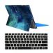 2 in 1 PC ProElife 2 in 1 Ultra Slim Silicone Keyboard Cover & Premium Decal Skin for Microsoft Surface pro4 Surface Pro 4 12.3