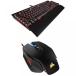 ゲーミングPC Corsair Gaming K70 LUX Mechanical Keyboard, Backlit Red LED, Cherry MX Brown and Corsair Gaming M65 Pro RGB FPS Gaming Mouse, Backlit