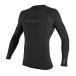 ե O'Neill Wetsuits UV Sun Protection Mens Thermo-x Long Sleeve Crew Sun Shirt Rash Guard, Black, Medium