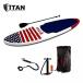 サーフィン Wet Hot American Summer Inflatable Paddle Board (10 Foot 6 Inch ISUP) With Military Grade Drop Stitch PVC Core Interior For Durability and