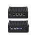 PC パソコン QOTOM Mini PC Q190G4U-S02 with 4 Intel Gigabit NIC and VGA, 2GB RAM, 30GB SSD, WIFI, Preload pfSense as advanced Firewall Router