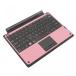 2 in 1 PC MagiDeal Wireless Bluetooth Keyboard w Touchpad Case for Surface Pro 4Pro 3 Pink