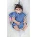 幼児用おもちゃ AnneDoll 55cm Reborn Dolls Full Body Silicone Baby Girl Anatomically Correct 22inch Lifelike Newborn Baby Gift Toy with Summer Clothes