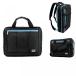 2 in 1 PC Premium Laptop Bag Sleeve Backpack Messenger Bag 15.6
