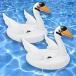 ʪ Intex Mega Swan Floating Island for Swimming Pools, 2-Pack