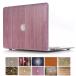 2 in 1 PC MacBook Pro 13 Retina Case, PapyHall 2 in 1 MacBook Pro Protect Case Distinctive Wood Printing Plastic Hard Shell Cover Case for MacBook
