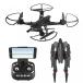 ɥ NiGHT LiONS TECH Cool Drone 920 FPV Wide angle 2.4Ghz 6-Axis Multifunction Foldable Arm Altitude Hold Big remote Control RC Quadcopter With