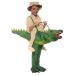 ʪ Ride On A Alligator Child Halloween Costume Gator Swamp Crocodile Rider Boy Girl