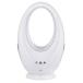 Żҥե Yang of Wind Bladeless Table Fan with Remote Control Precise No-leaf Tower Fan Color-changing Lamp Sleep Timer Humidification Effect Safe