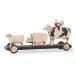 幼児用おもちゃ 20 Inch Antique Resin Farm Animal Parade Pull Toy