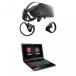  headset Oculus Rift + Touch Virtual Reality System and MSI GS63VR Stealth Pro-002 15.6" 120Hz 3ms Display Ultra Thin and Light Gaming Laptop