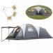 ƥ MIAO Luxury Camping Tents,Outdoor Oversized Three Living Rooms And Two Sitting Room