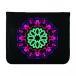 2 in 1 PC Hamee 8-Inch Tabcase Black Leather Tablet Case  Sleeve  Pouch for HCL ME Connect 2G 3.0 V3 Tab Colorful Mandala 1