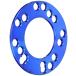HKB SPORTS racing wide spacer (4 hole *5 hole combined use ) P.C.D.100~114.3 5mm blue 2 sheets entering HKRWSB5