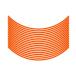  M ti-ef(MDF) обод полоса solid модель orange [ знак нет одноцветный ] 6mm ширина 17 дюймовый RIM-6M-OG-17N