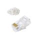 lan коннектор,CableCreation RJ45 коннектор 10 штук входит LAN коннектор Cat6/Cat5e соответствует одиночный линия yoli линия соответствует .. поломка предотвращение 