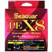 si-ga-(Seaguar) линия PE линия si-ga-PE X8 рыбалка для PE линия 150m 2 номер 35lb(15.9kg) мульти- 