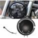 Chelhead 5.75 дюймовый LED передняя фара для ракушка Harley Davidson мотоцикл k housing комплект круглый черный держатель фиксация 