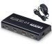 ELEVIEW HDMI дистрибьютор сплиттер 1 ввод 4 мощность 4K/60Hz HDMI2.0/HDCP2.2 соответствует 18Gbps 4 порт такой же изображение .4.