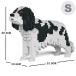 [ бесплатный упаковка сервис есть ] JEKCAjeka блок kya шероховатость a King Charles spaniel белый чёрный 01S-M02 Sculptor