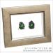  insect specimen green gloss large kokkogane2 pcs metallic style light frame 