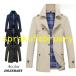  turn-down collar coat men's autumn business coat spring coat reverse side check pattern . windshield cold 