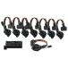 Hollyland Solidcom C1 Pro wireless in cam 8 person for ENC noise cancel ring PTT installing all two -ply wireless intercom 