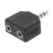 uxcell адаптер splita наушники штекер 3.5mm 1-2 слуховай аппарат 