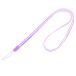 uxcell telephone neck strap . quality strap -stroke ring soft code purple 6mm width 