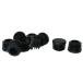 uxcell �`���[�u�C���T�[�g�p�C�v�G���h�J�o�[�L���b�v?19-21mm���a?22mm�O�a?�v���X�`�b�N 9��